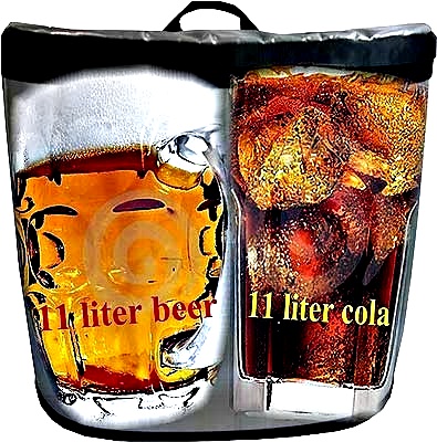 cola and bier hawker bag