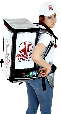 backpack for can and bottle dispensing