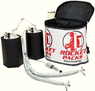 Removable stainless steel tanks and dispensing lines for the Coffee Backpack system