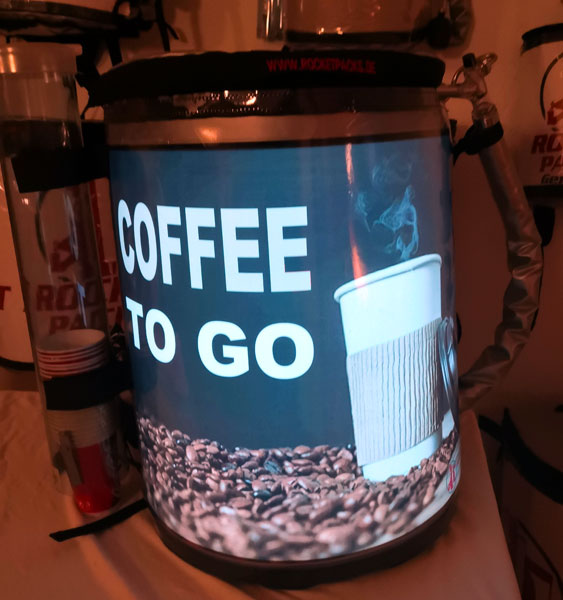 mobile coffee advertising